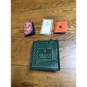Authentic Vintage GUCCI Gift/Shopping Bag Heavy Paper (1980's) Tester Perfume